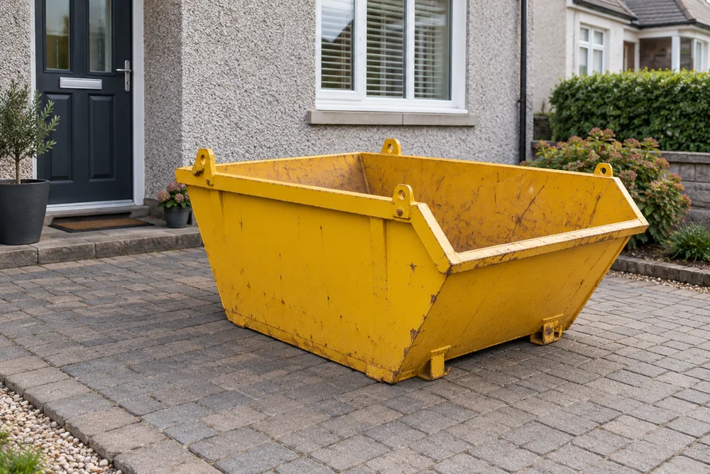 Yellow 2-yard open skip