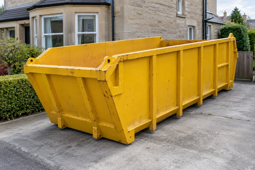 Yellow 16-yard open skip